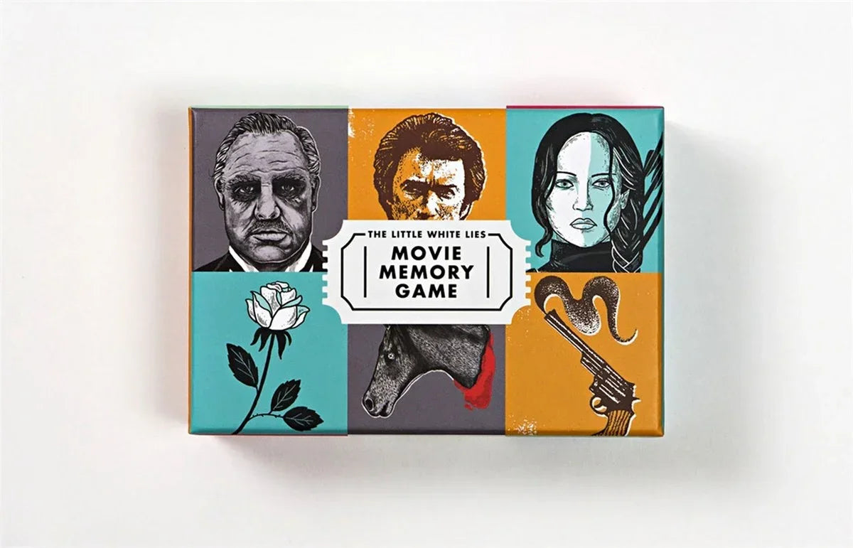 The Little White Lies Movie Memory Game – Match Iconic Films - Jaiman Toys