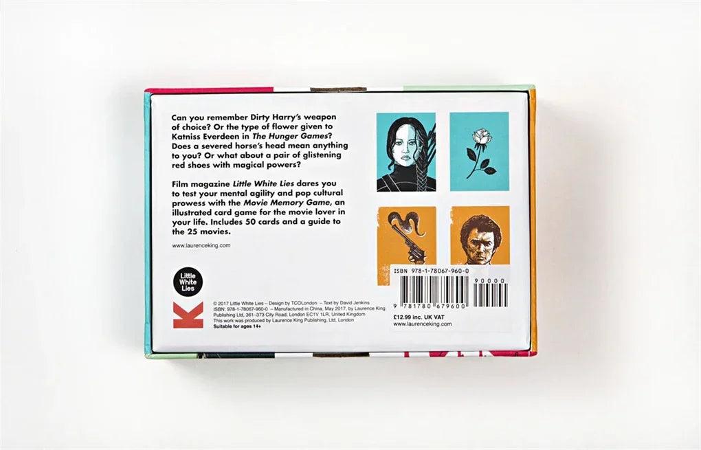 The Little White Lies Movie Memory Game – Match Iconic Films - Jaiman Toys