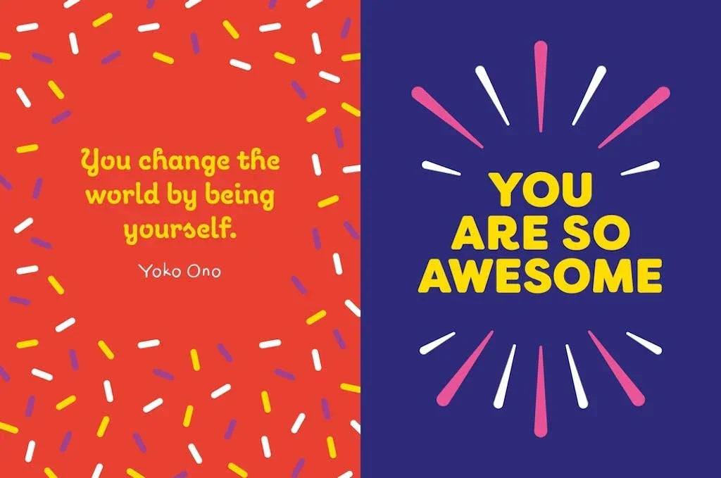You Are So Awesome Card Game: 52 Cards of Uplifting Quotes and Inspiring Affirmations - Jaiman Toys