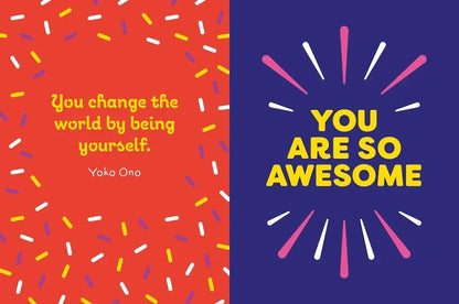 You Are So Awesome Card Game: 52 Cards of Uplifting Quotes and Inspiring Affirmations - Jaiman Toys