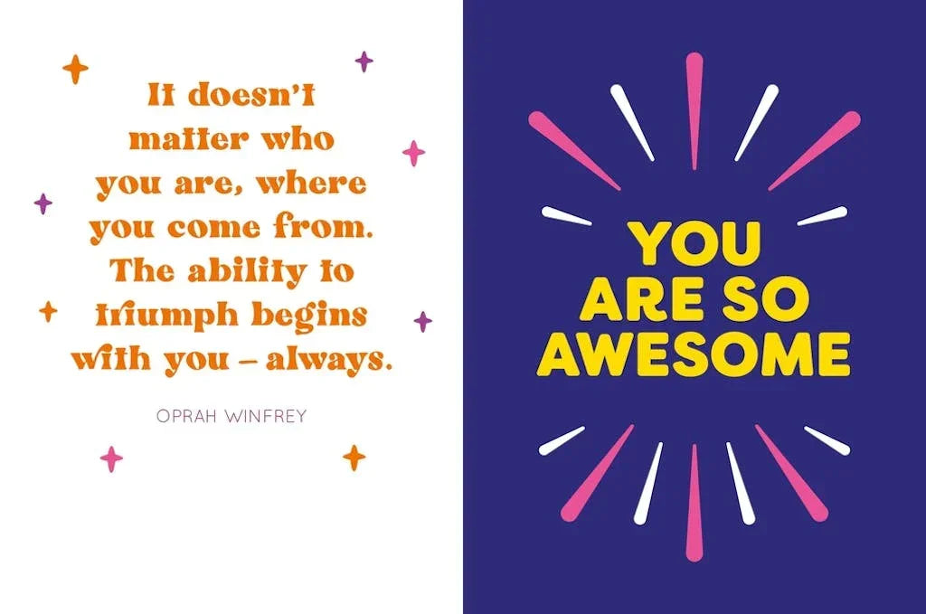 You Are So Awesome Card Game: 52 Cards of Uplifting Quotes and Inspiring Affirmations - Jaiman Toys