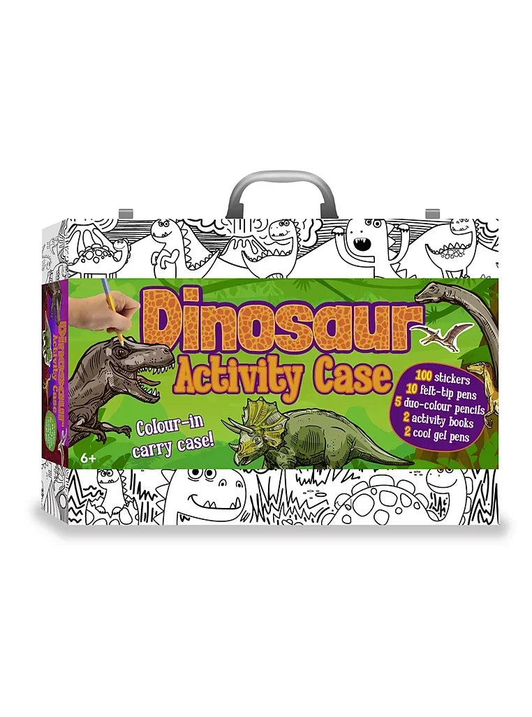 Colour & Carry Dinosaur Activity Colouring Kit - Jaiman Toys