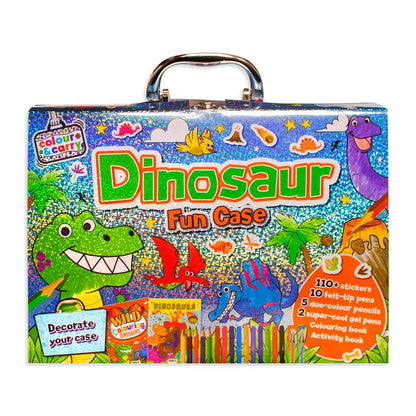 Colour & Carry Dinosaur Fun Colouring Set - Jaiman Toys