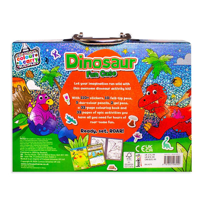 Colour & Carry Dinosaur Fun Colouring Set - Jaiman Toys