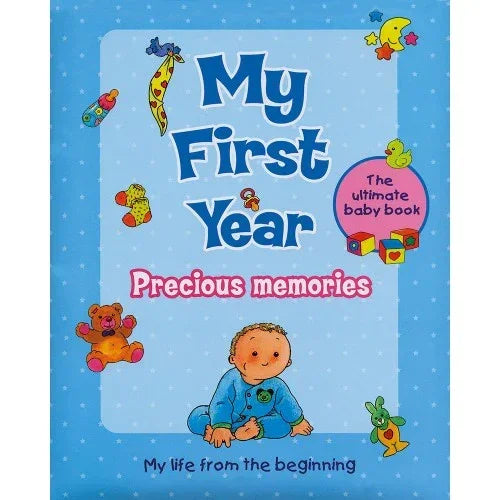 My First Year Precious Memories Blue - Jaiman Toys