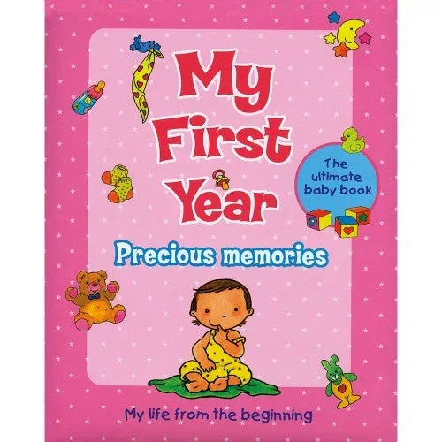 My First Year Precious Memories ( PINK ) - Jaiman Toys