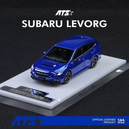 ATS Models 1:64 Scale Diecast Cars | Mitsubishi Lancer Evolution IV Subaru Levorg| Dual Variants Collectible Car Model