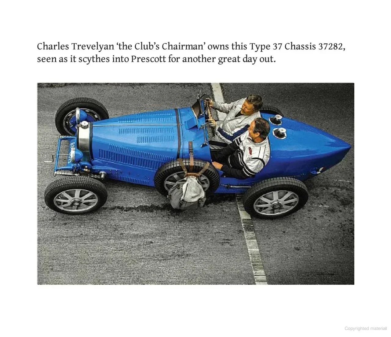 Bugatti Blue: Prescott and the Spirit of Bugatti- By Lance Cole - Jaiman Toys