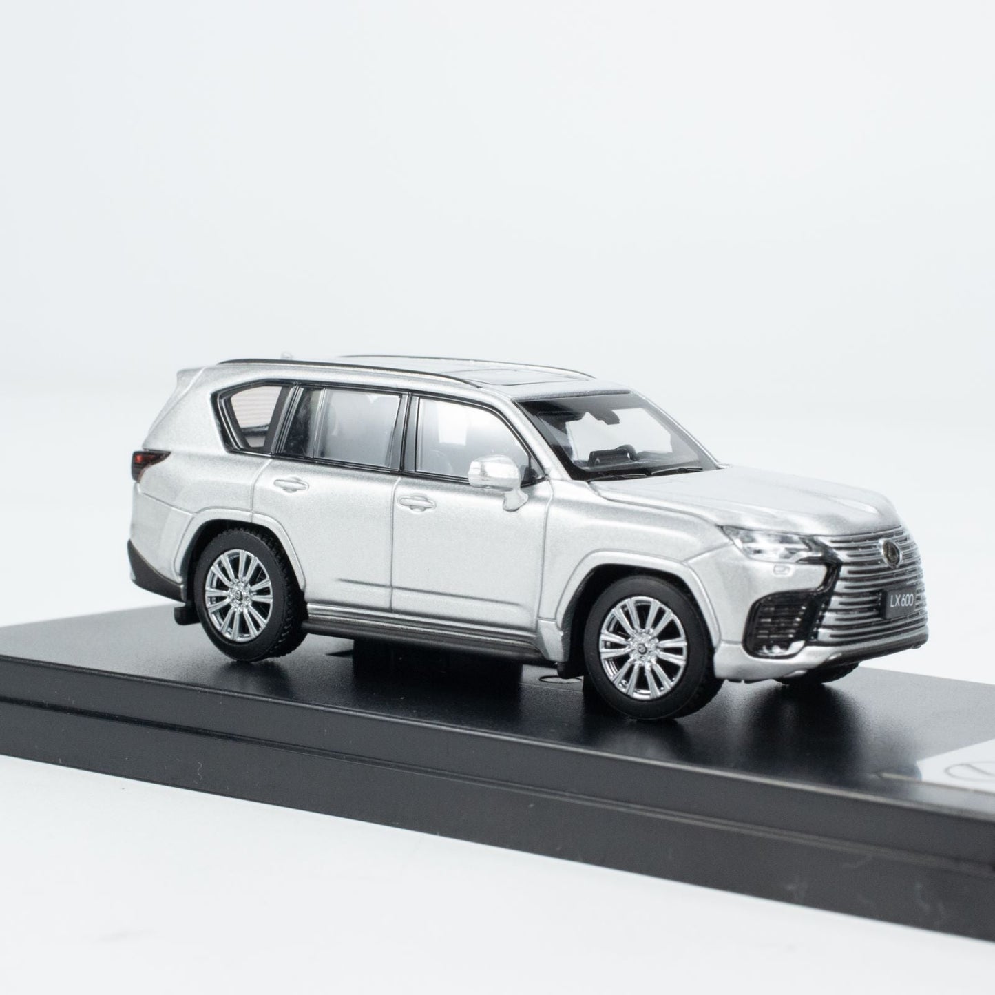 Lexus LX 600 1:64 Die-Cast SUV Model Car with Display Base | Premium Luxury SUV Collectible | Black & Silver Variants