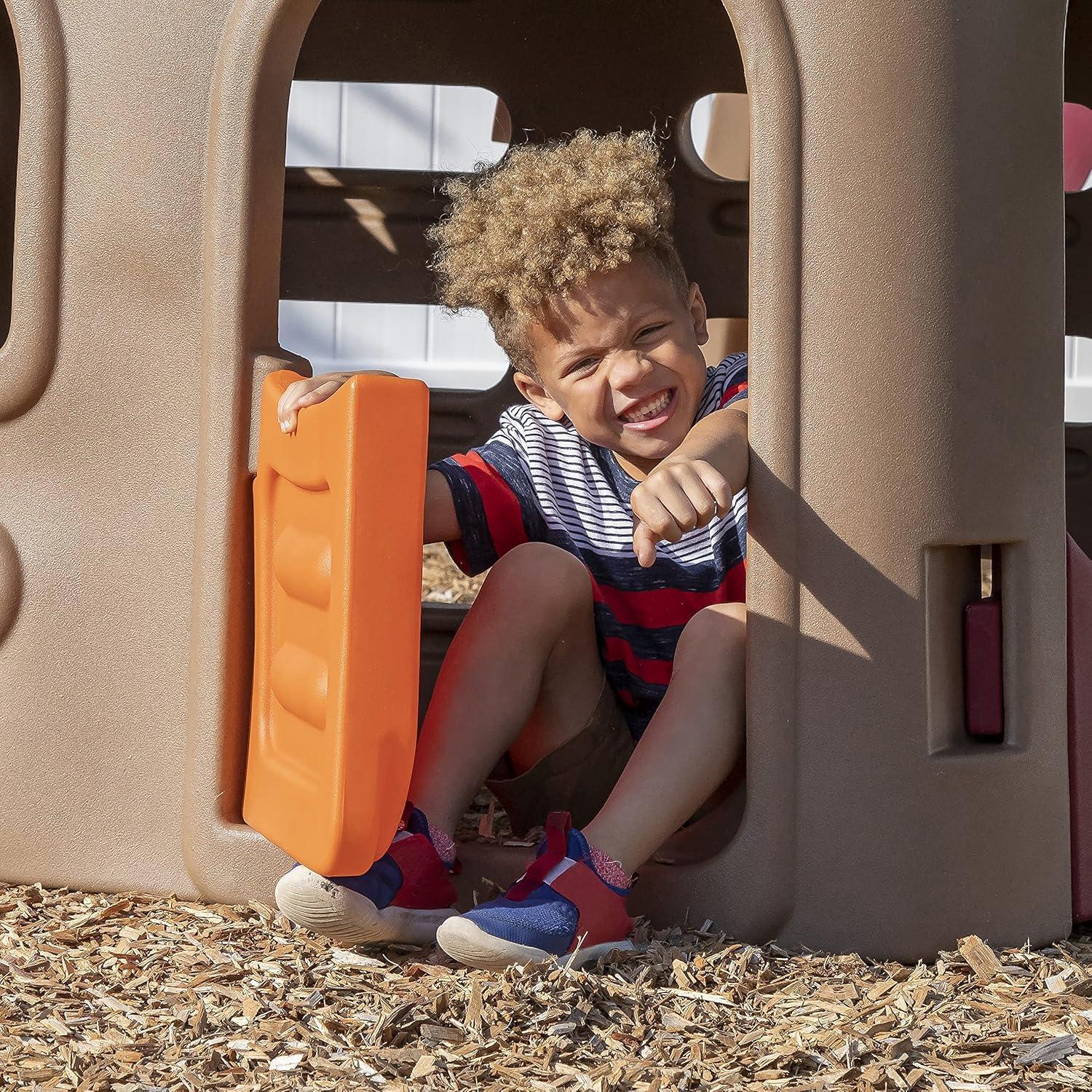 Step2 Naturally Playful Playhouse Climber & Swing Set Extension | Outdoor Playset for Kids - Jaiman Toys