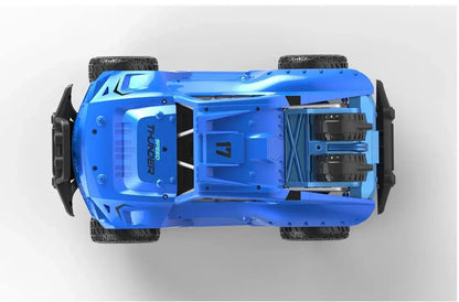 TKKJ THUNDER 1:16 RC Monster Truck 4WD 2.4GHz Remote Control Car | 25KM/H High-Speed Off-Road Rock Crawler