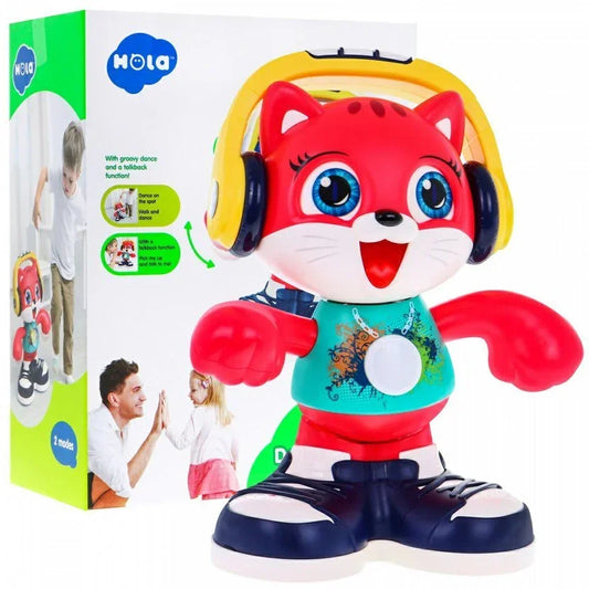 Hola Interactive Musical Dancing Cat Toy - A721 - Jaiman Toys