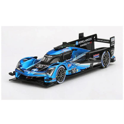 MINI GT 1:64 Acura ARX-06 GTP 10 Konica Minolta IMSA Diecast Race Car – Prototype Collector Model