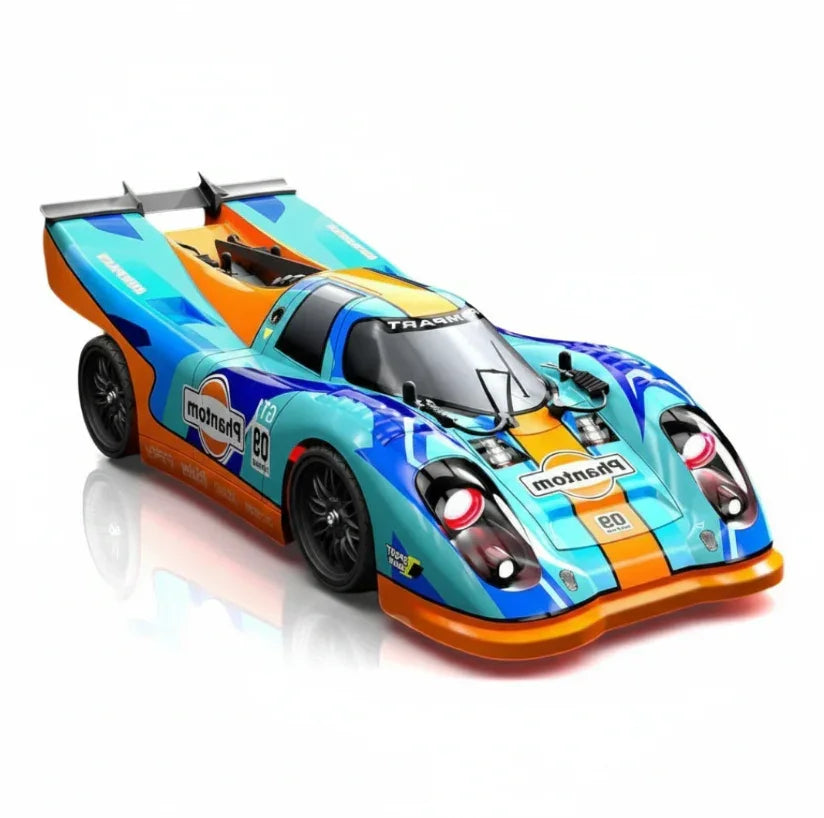 SCY 1:16 -(16307) PRO Brushless RC Car – 4WD High-Speed Racing Car | Drift| 7-Mode & LED Lights | 2.4GHz Remote | 1500mAh (Blue– Pro Version)