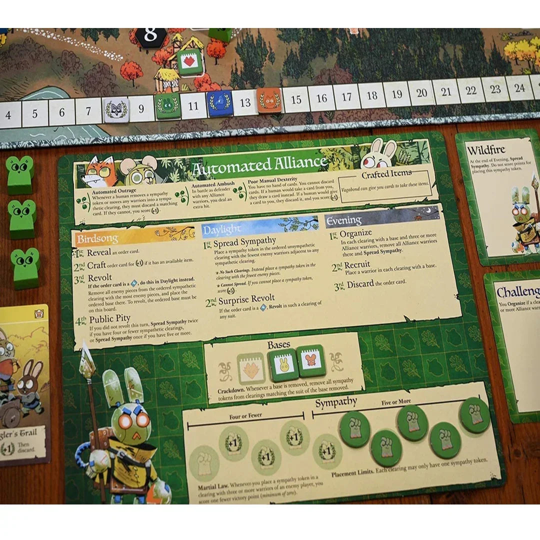 Root: The Clockwork Expansion – Automated Factions for Solo & Cooperative Play | Board Game Expansion by Leder Games - Jaiman Toys