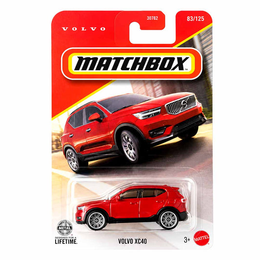 Matchbox 1:64 Volvo XC40 Red Die-Cast Model Car | (Blister Pack) Collector Edition