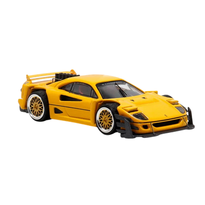 Autobots Models Ferrari F40 Yellow – 1:64 Scale Diecast Model Car