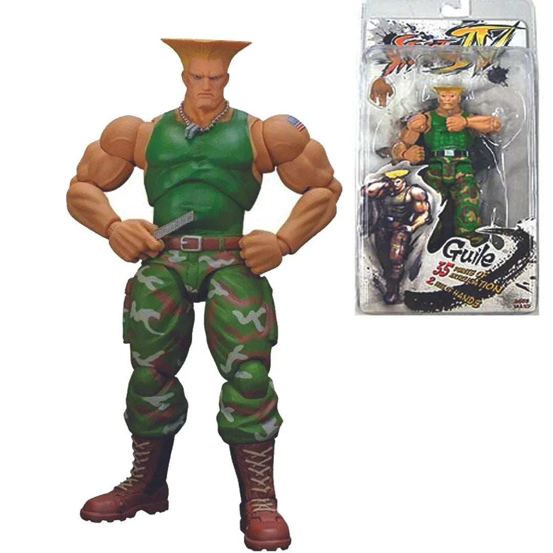 NECA STREET FIGHTER IV SERIES 2 GUILE - Jaiman Toys