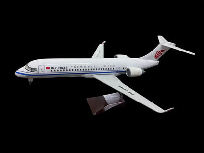 Air China Airlines ARJ21-700 | B- 605U Aircraft LED Light - Airplane 1/130 Plane Model Replica Toy Decor - 46 cm - Jaiman Toys