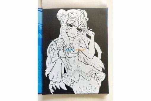 Anime & Manga Coloring Kit – Create Your Own Anime Masterpieces! (Markers Included by Page Publication) - Jaiman Toys