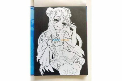Anime & Manga Coloring Kit – Create Your Own Anime Masterpieces! (Markers Included by Page Publication) - Jaiman Toys