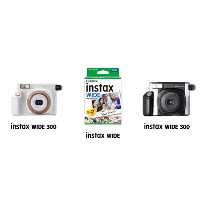 Instax Wide Colorfilm film - Pack of 2 cartridge ,  10 Sheets per Cartridge-