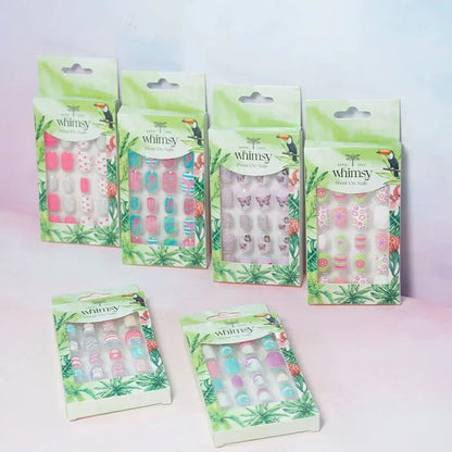 Whimsy Butterfly Press ON Nails - Jaiman Toys