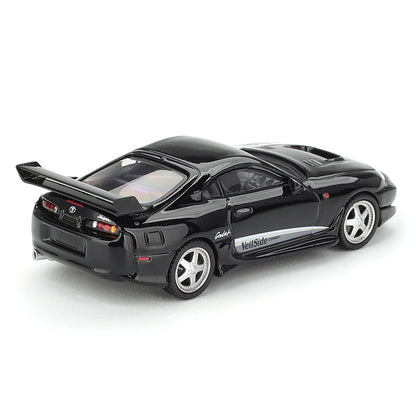 MINI GT 1:64 (Blister Pack) Toyota Supra VeilSide Combat V-II Black Diecast Model Car | Premium JDM Collectible Display Edition | #1107