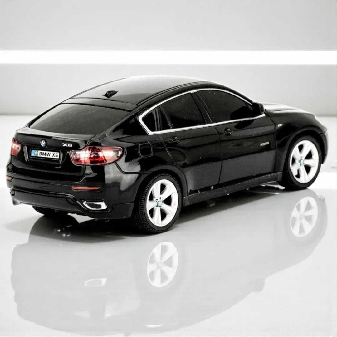 Guokai 1:10 BMW X6 Model Remote Control Car – Officially Licensed RC Supercar with 2.4GHz Control, Functional LED Lights & High-Speed Performance for Kids & Hobbyists