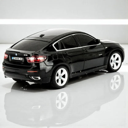 Guokai 1:10 BMW X6 Model Remote Control Car – Officially Licensed RC Supercar with 2.4GHz Control, Functional LED Lights & High-Speed Performance for Kids & Hobbyists
