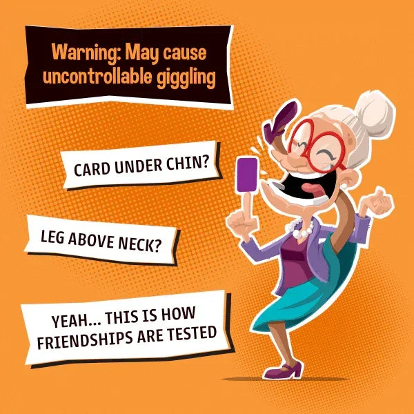 Yogi Party Game by Blue Orange Games – Hilarious Physical Party Game for 3–12 Players | Ages 8+