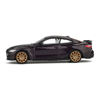 Mini GT 1:64 BMW M4 M Performance Daytona Violet Die-Cast Model Car | Premium BMW Collectible