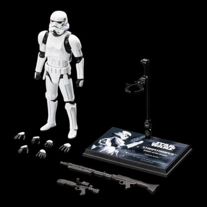 ZD Toys Star Wars Stormtrooper Action Figure 22 cm | 1966-02 | 1/10 Scale , Official Collectible Figure