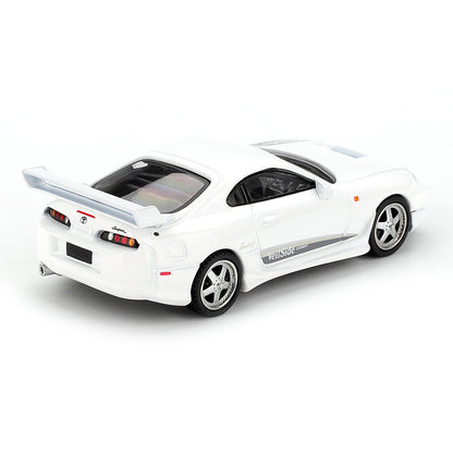 Mini GT 1:64 Toyota Supra VeilSide Combat V-I White Diecast Model Car