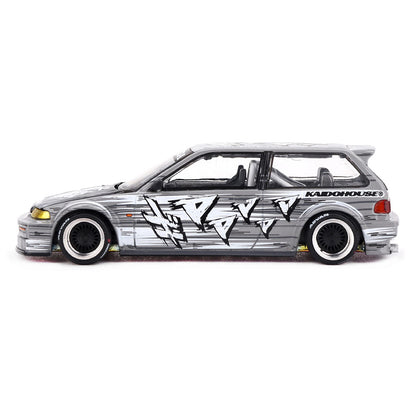 Kaido House Mini GT KHMG260 Honda Civic (EF) Manga V1 1:64 Diecast Model Car