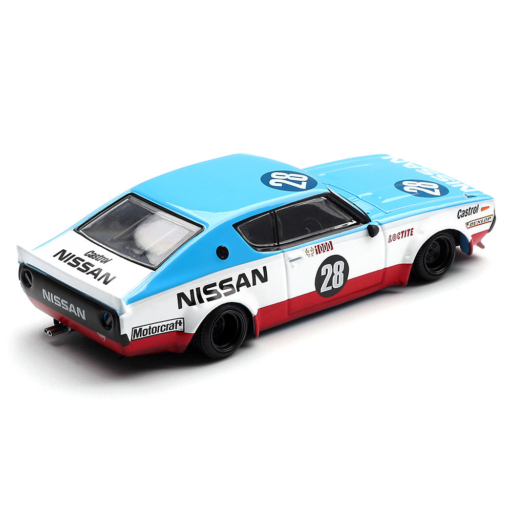 Mini GT 1:64 Nissan Skyline Kenmeri Liberty Walk Nissan Racing '75 Concept Diecast Model Car