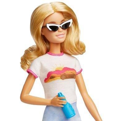 Barbie Malibu Travel Adventure Doll and Accessories Set (HJY18)" - Jaiman Toys