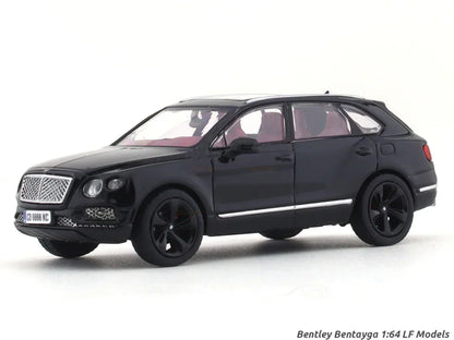 LF 1:64 Bentley Bentayga Diecast Toy Car Model Black Miniature Hobby Collectible Gift - Jaiman Toys