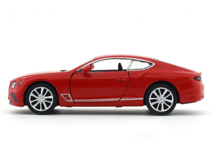 RMZ City 1:36 Bentley Continental GT Diecast Model Car – Opening Doors, Metal Body Luxury Coupe (Red & Blue Variants)
