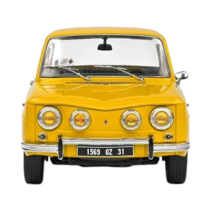 Solido! Renault 8S Jaune 1968 1/18 SOLIDO Diecast Car Model - S1803609 - Jaiman Toys