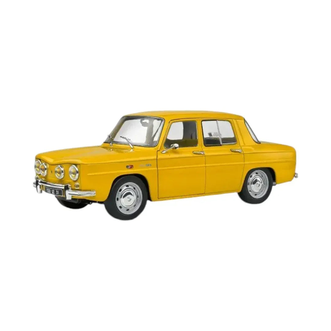 Solido! Renault 8S Jaune 1968 1/18 SOLIDO Diecast Car Model - S1803609 - Jaiman Toys