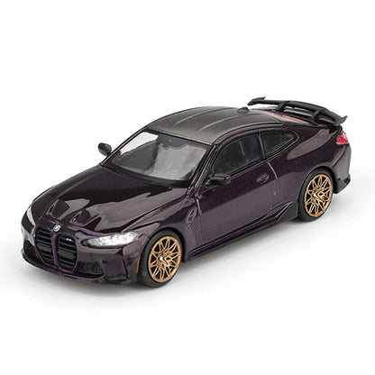 Mini GT 1:64 BMW M4 M Performance Daytona Violet Die-Cast Model Car | Premium BMW Collectible