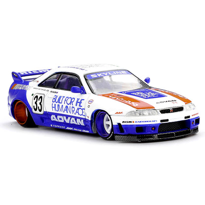 Kaido House Mini GT 1:64 Nissan Skyline GT-R (R33) BFTHR V1 #213 Diecast Model Car