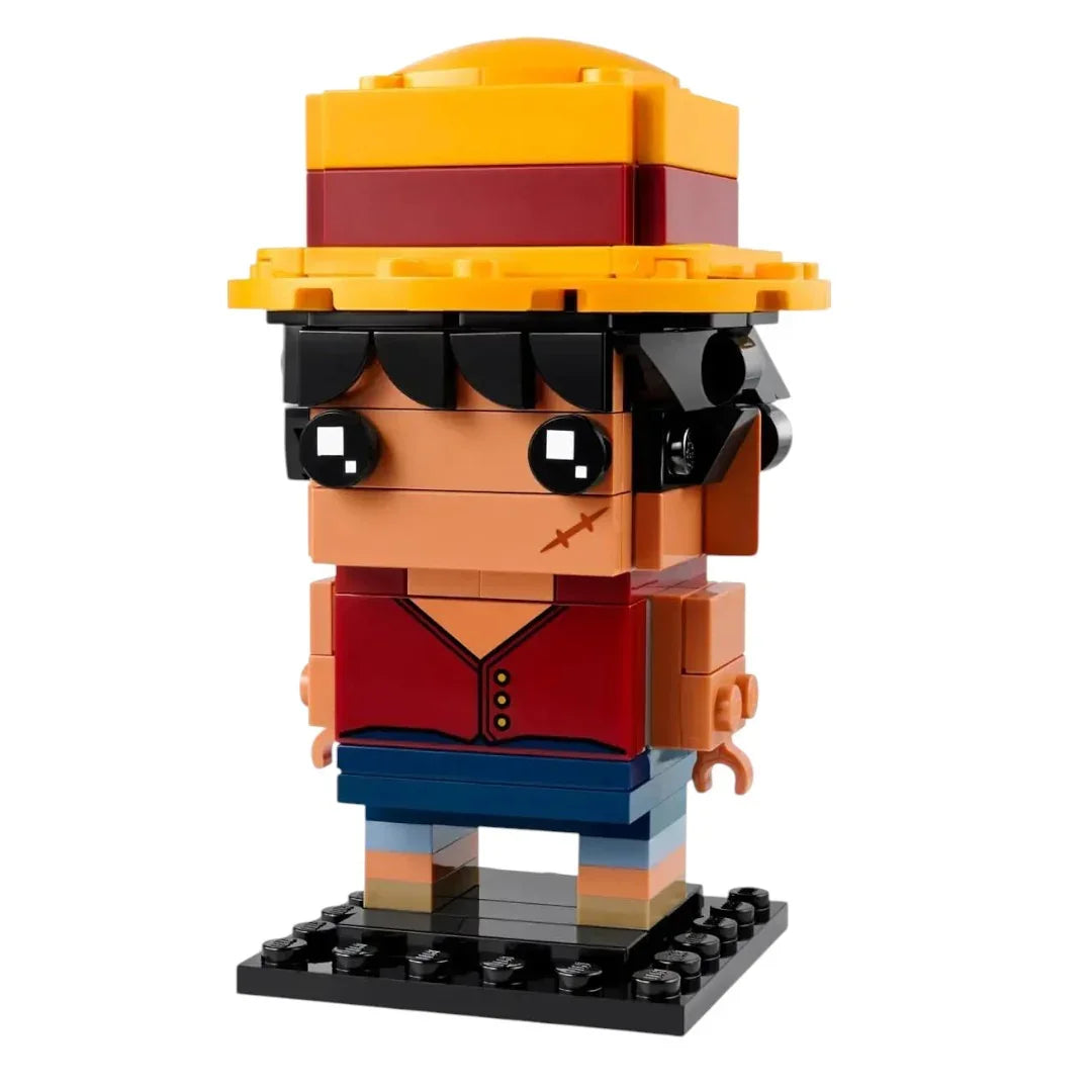 LEGO® 40799  BrickHeadz™ Monkey D. Luffy Figure –  Collectible Building Set (136 Pieces, Age 10+)