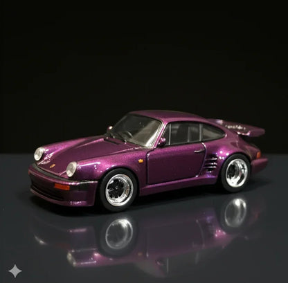 BSC 1:64-930 Black Bird Purple die-cast model car