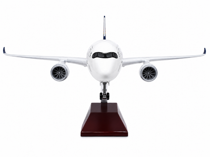 Singapore Airlines Airbus A350 1:142 Scale Aeroplane Display Model with LED Light | Premium Aircraft Replica with Display Stand