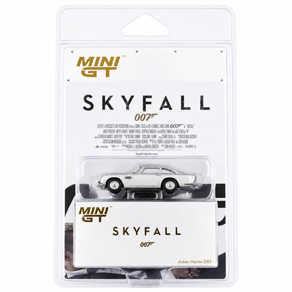 Mini GT 1:64 (Blister Pack) James Bond 007 Skyfall Aston Martin DB5 Die-Cast Model Car | Premium Collectible
