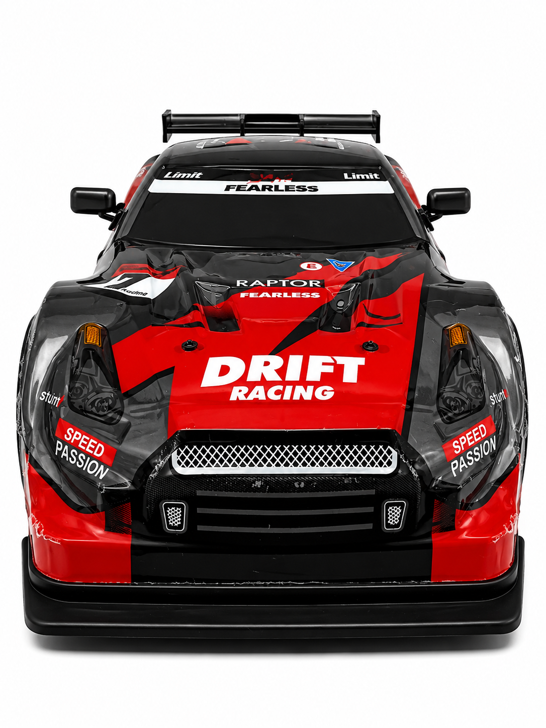 4WD High-Speed RC Drift Car with 2.4GHz Remote | 4x4 Four Wheel Drive | 7.4V Rechargeable Battery | LED Lights | Racing Tires | Ready to Run Drift Car for Kids & Adults