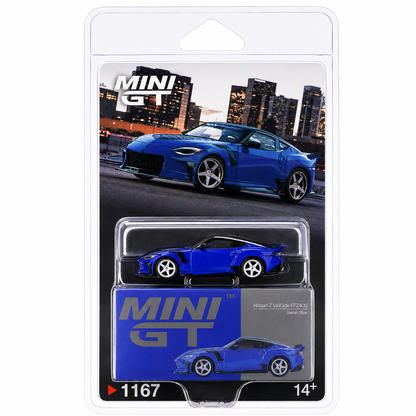 MINI GT 1:64 (Blister Pack) Nissan Z VeilSide FFZ400 Seiran Blue Die-Cast Model Car