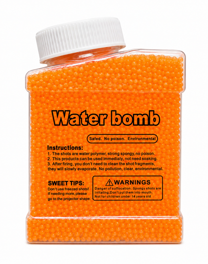 Water Gel Beads Ammo Refill (7-8mm) for Gel Blaster Toy Guns – Eco-Friendly Non-Toxic Water Bombs for Outdoor Play & Sensory Toys